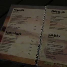 Kedves Kávézó Szentendre - Étlap/itallap