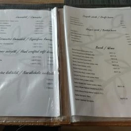 Kékes Zöld Étterem, Gyöngyös - Étlap/itallap