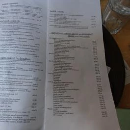 Keksz Budapest - Étlap/itallap