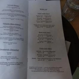 Keksz Budapest - Étlap/itallap