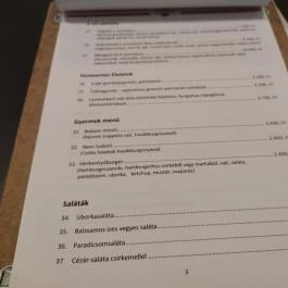 Kelemen-Ház Étterem & Szabadidő központ Makó - Étlap/itallap