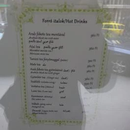 Kelet Csillaga Kávé- & Teaház Budapest - Étlap/itallap