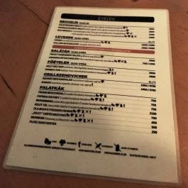 Kelet Kávézó & Galéria, Budapest - Étlap/itallap