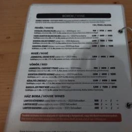 Kelet Kávézó & Galéria, Budapest - Étlap/itallap