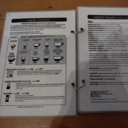 Kelet Kávézó & Galéria, Budapest - Étlap/itallap