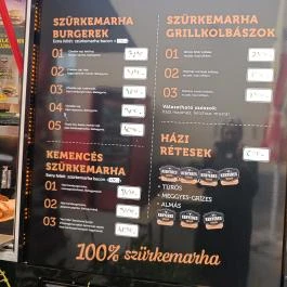 Kenyeres Birtok Legelő Cegléd - Étlap/itallap