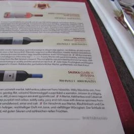 Kertész Csárda Székesfehérvár - Étlap/itallap