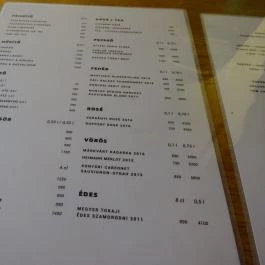 Khan Food & Bar Budapest - Étlap/itallap