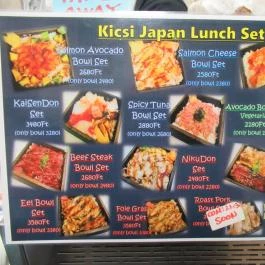 Kicsi Japán - Üllői út Budapest - Étlap/itallap