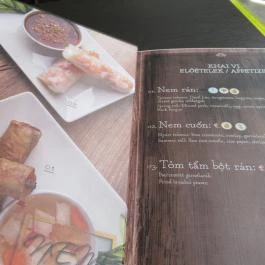 Király Pho Budapest - Étlap/itallap