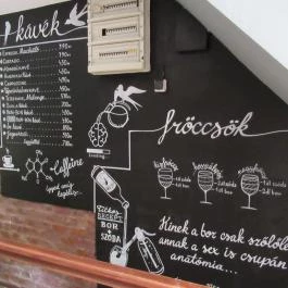 Kis Fecske Presszó Budapest - Étlap/itallap