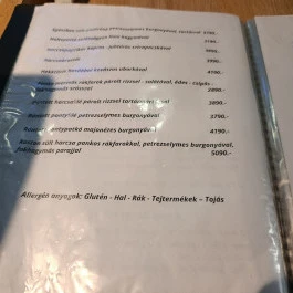 Kis Halas Ételbár Bicske - Étlap/itallap