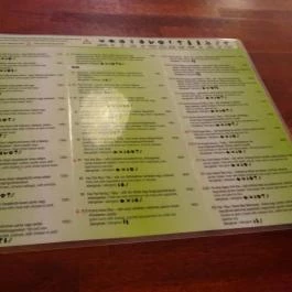 Kis Parázs Thai Leves & Wok Bár, Budapest - Étlap/itallap