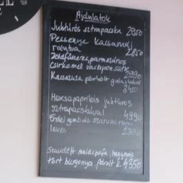 Kisbojtár Vendéglő - Óbuda Budapest - Étlap/itallap