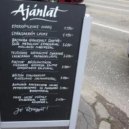 Kiscsillag Étterem Budapest - Étlap/itallap