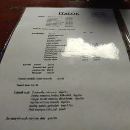 Kisföldes Étterem Tata - Étlap/itallap