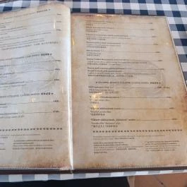 Kiskőrössy Halászcsárda Szeged - Étlap/itallap
