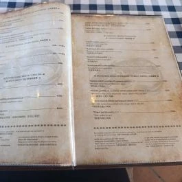 Kiskőrössy Halászcsárda Szeged - Étlap/itallap