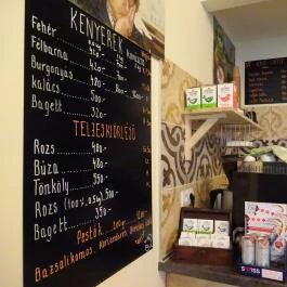 Kiskovász Pékség Budapest - Étlap/itallap