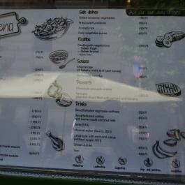 Kitchen of Health Bisztró - Dob utca, Budapest - Étlap/itallap