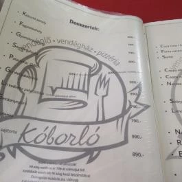 Kóborló Vendéglő Mátrafüred - Étlap/itallap