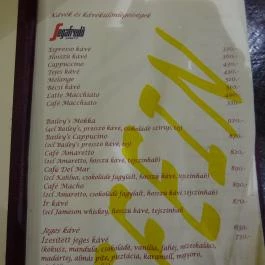 Koffein Kávézó - Lurdy Ház Budapest - Étlap/itallap