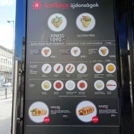 KOLBice - Arany János utca Budapest - Étlap/itallap