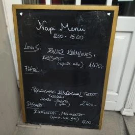 Kőleves Vendéglő, Budapest - Étlap/itallap