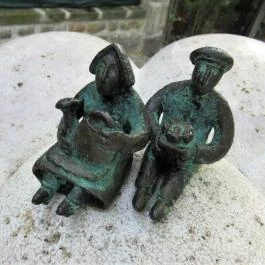 Kolodko: Aranka néni & Béla bácsi miniszobor Budapest - Egyéb