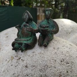 Kolodko: Aranka néni & Béla bácsi miniszobor Budapest - Egyéb