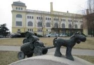 Kolodko: Dreher söröskocsi miniszobor Budapest