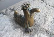 Kolodko: Főkukac miniszobor Budapest