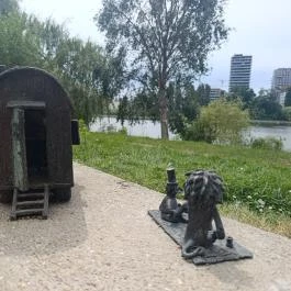 Kolodko: Leo és Fred miniszobor Budapest, Budapest - Külső kép