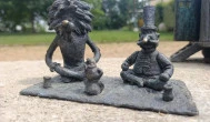 Kolodko: Leo és Fred miniszobor Budapest, Budapest