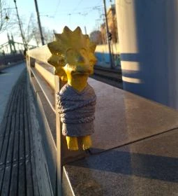 Kolodko: Lisa Simpson miniszobor