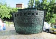 Kolodko: Noé bárkája miniszobor Budapest