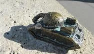 Kolodko: Szomorú tank miniszobra Budapest - Egyéb