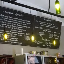 Korhely Faloda & Daloda, Budapest - Étlap/itallap