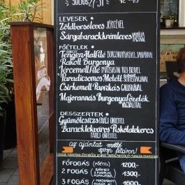 Korhely Faloda & Daloda, Budapest - Étlap/itallap