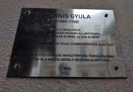 Kornis Gyula szobor Székesfehérvár