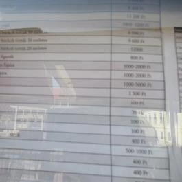 Kövér Cukrászda Sátoraljaújhely - Étlap/itallap