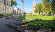 Középkori templomrom, Bicske