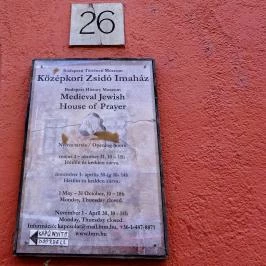 Középkori Zsidó Imaház Budapest - Egyéb
