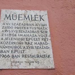 Középkori Zsidó Imaház Budapest - Egyéb