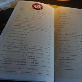 Központ Bisztró Budapest - Étlap/itallap