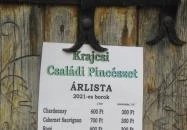 Krajcsi Családi Pincészet Etyek