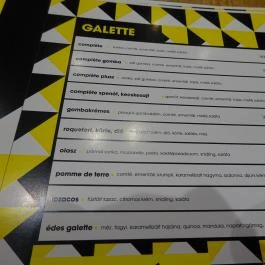 Krampuz, Budapest - Étlap/itallap