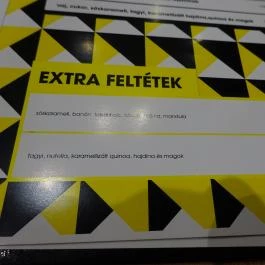 Krampuz, Budapest - Étlap/itallap