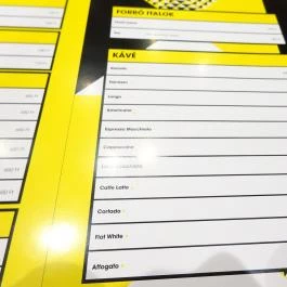 Krampuz, Budapest - Étlap/itallap