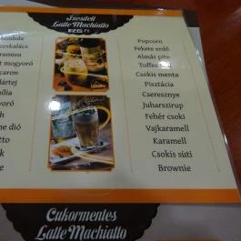 Krém Kávézó - World Mall Budapest - Étlap/itallap